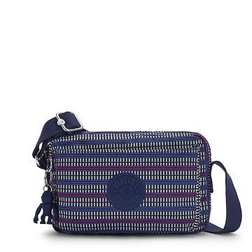 Kipling Abanu Printed Crossbody Taske Blå | DK 1037QM